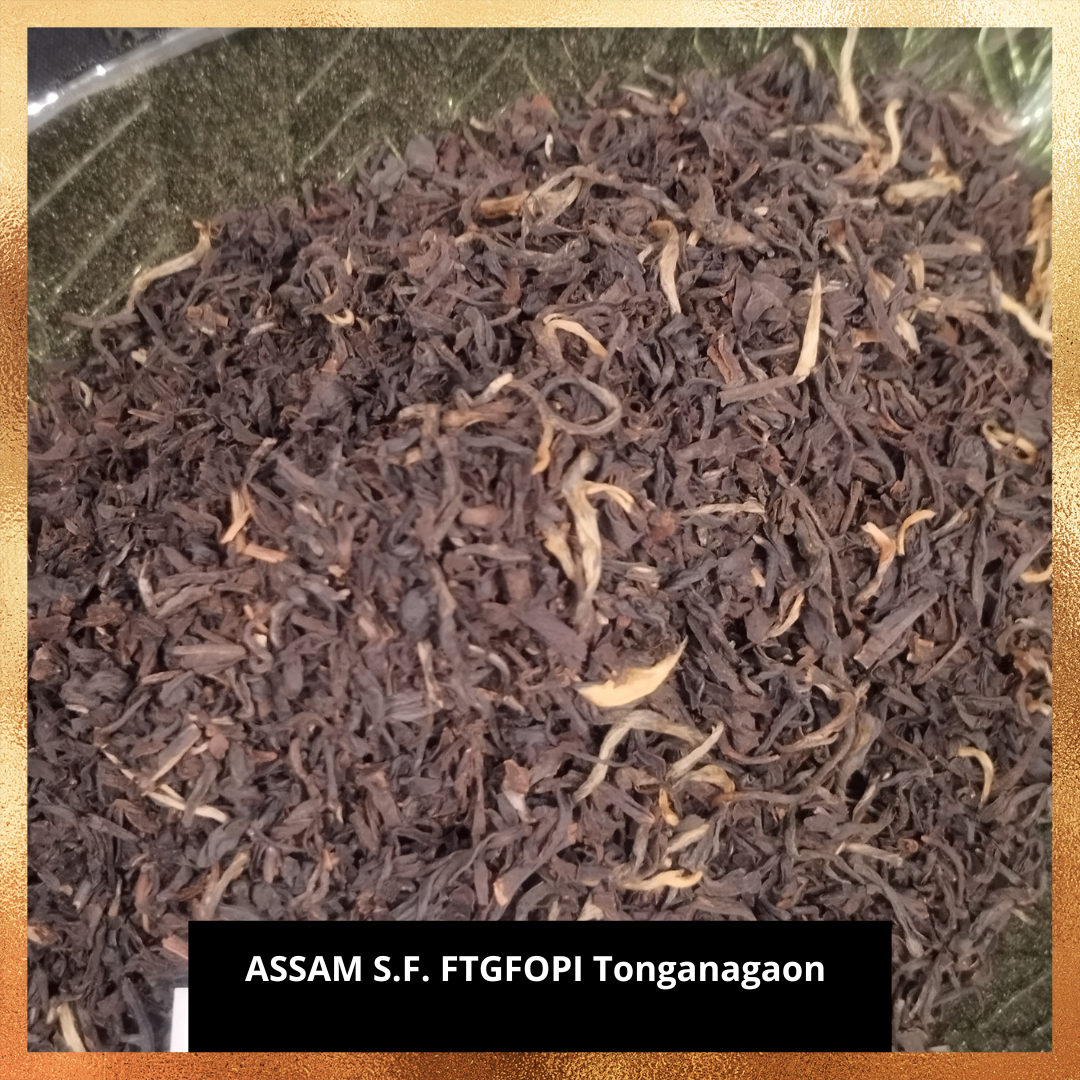 Thé noir Bio - Assam S.F. FTGFOPI Tonganagaon - 100 gr