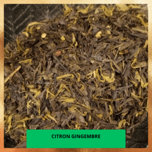Thé vert Bio - Citron Gingembre - 100 gr