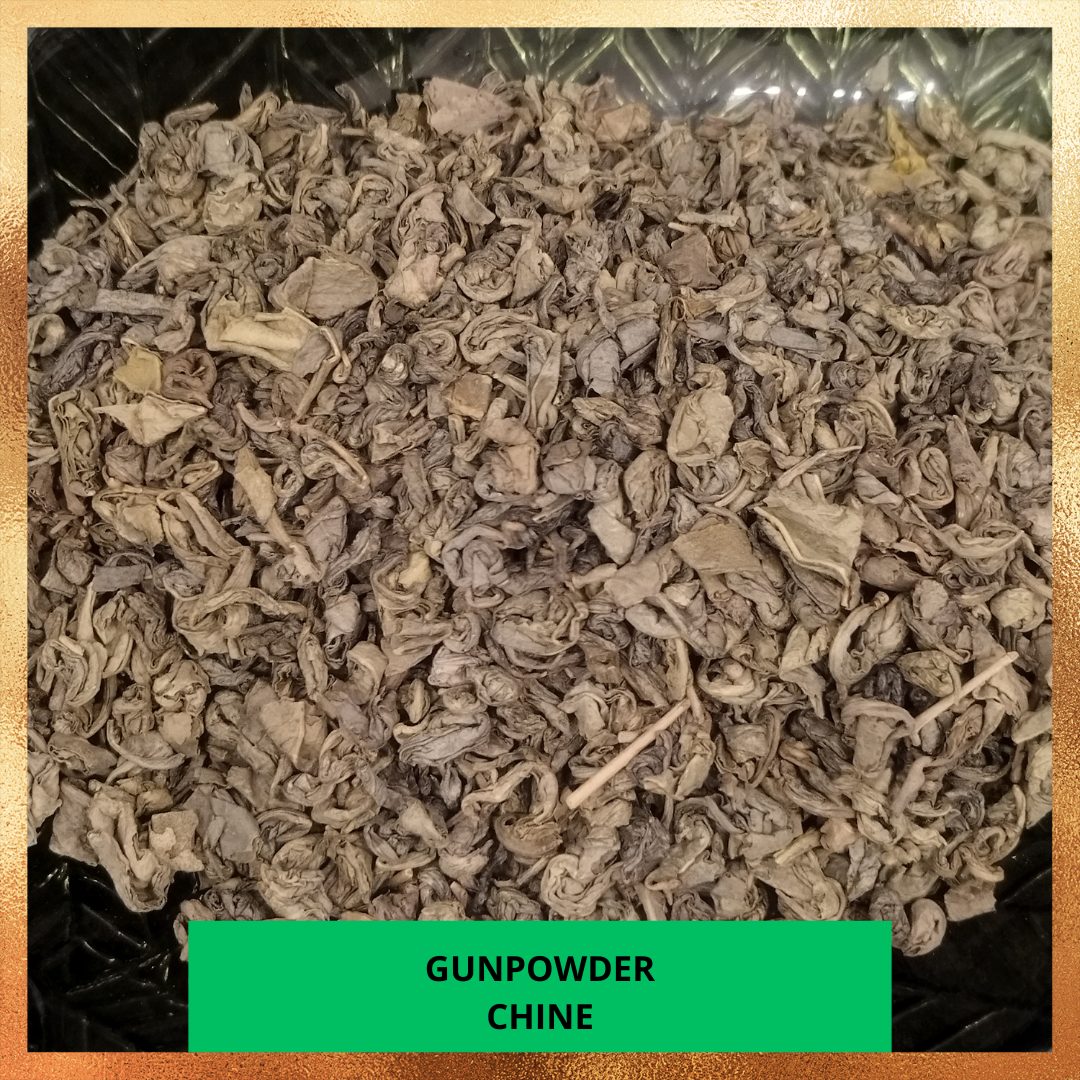 Thé vert Bio - Gunpowder - 100 gr
