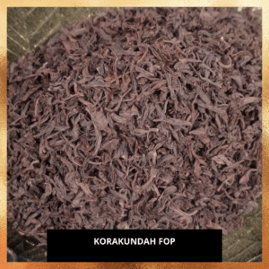 Thé noir Bio - Inde - Korakundah FOP- 100 gr