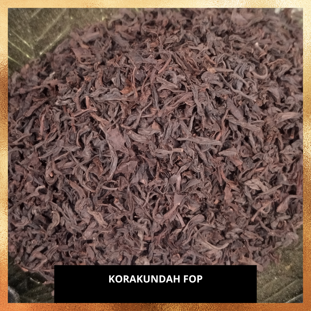 Thé noir Bio - Inde - Korakundah FOP- 100 gr