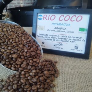 Café bio du Nicaragua, fruité, note de chocolat noir