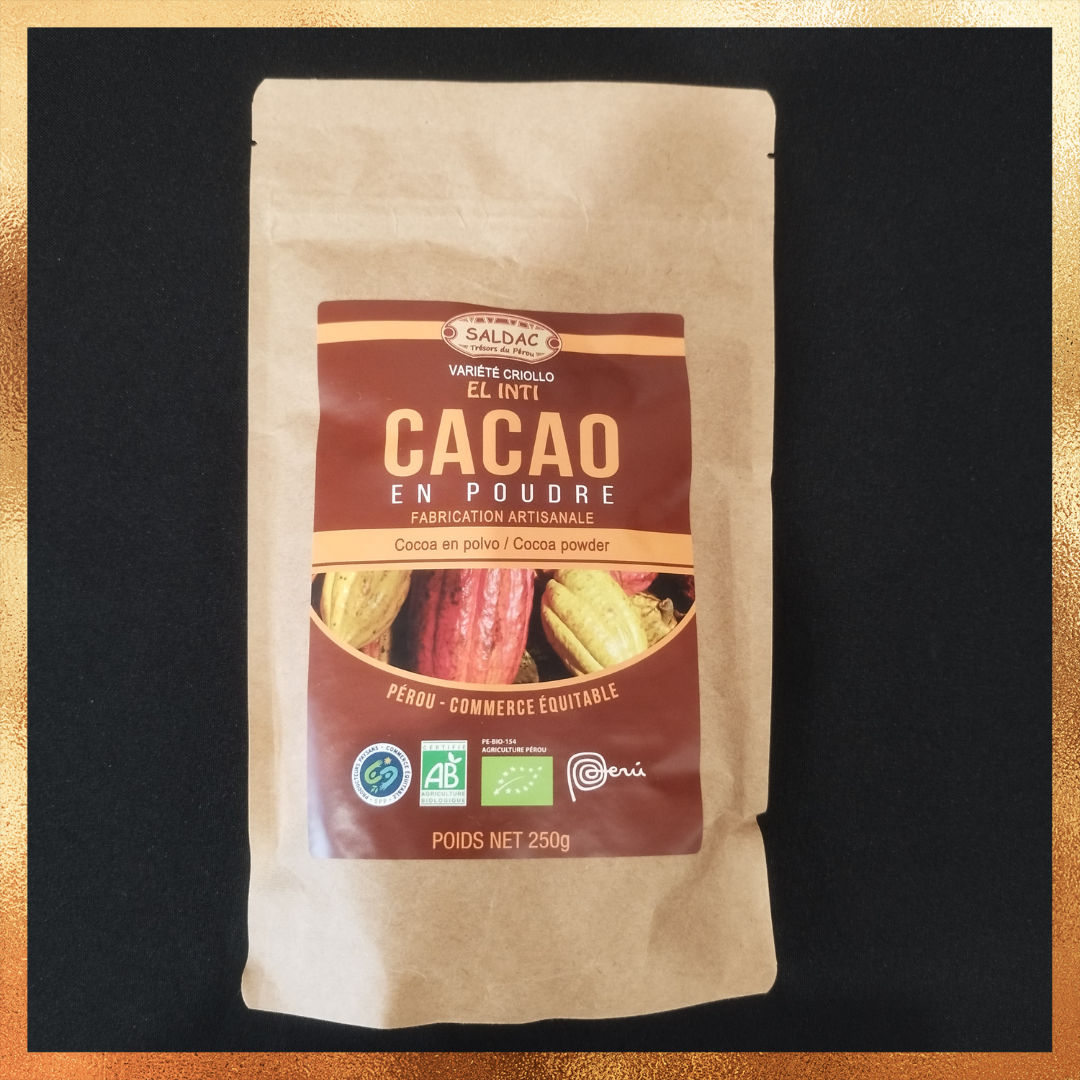 poudre de cacao non sucré